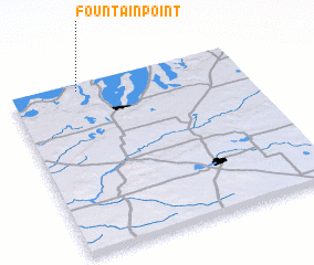 3d view of Fountain Point