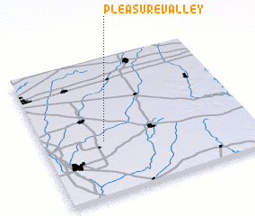 3d view of Pleasure Valley