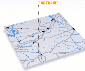 3d view of Fort Davis