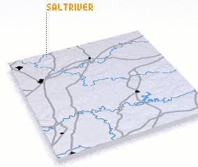 3d view of Salt River