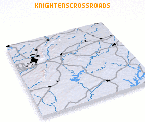 3d view of Knightens Crossroads