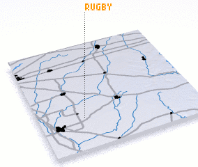 3d view of Rugby