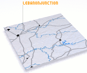 3d view of Lebanon Junction