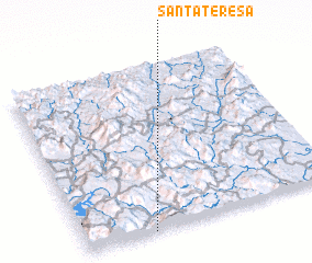 3d view of Santa Teresa