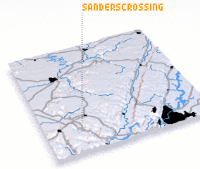 3d view of Sanders Crossing