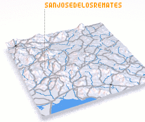 3d view of San José de los Remates