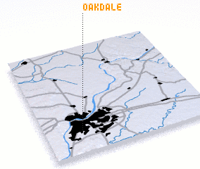 3d view of Oakdale