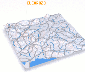 3d view of El Corozo