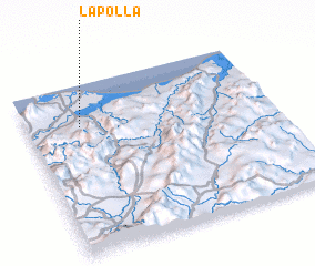 3d view of La Polla