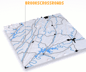 3d view of Brooks Crossroads