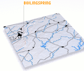 3d view of Boiling Spring