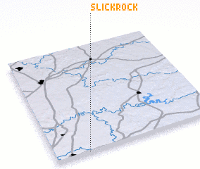 3d view of Slick Rock