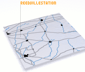 3d view of Reedville Station