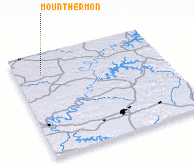 3d view of Mount Hermon