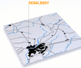 3d view of New Albany