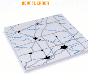 3d view of Mount Vernon