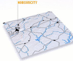 3d view of Hobson City