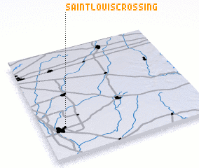 3d view of Saint Louis Crossing