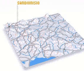 3d view of San Dionisio