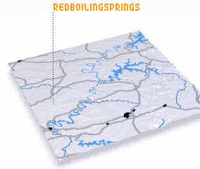 3d view of Red Boiling Springs