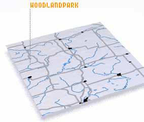 3d view of Woodland Park
