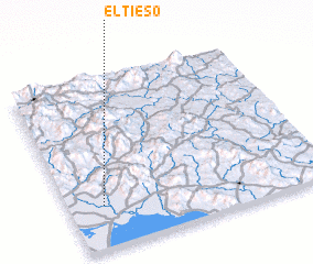 3d view of El Tieso