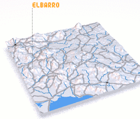 3d view of El Barro