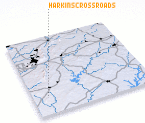 3d view of Harkins Crossroads