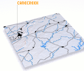 3d view of Cane Creek