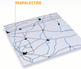 3d view of New Palestine