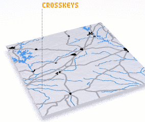 3d view of Cross Keys