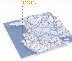 3d view of Zapotal