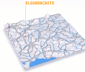 3d view of El Guanacaste