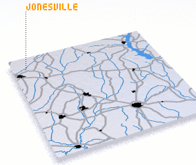 3d view of Jonesville