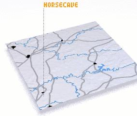 3d view of Horse Cave