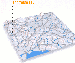 3d view of Santa Isabel