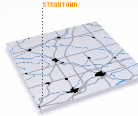 3d view of Strawtown