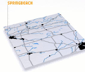 3d view of Spring Beach