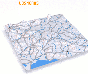 3d view of Los Menas