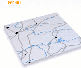 3d view of Red Hill