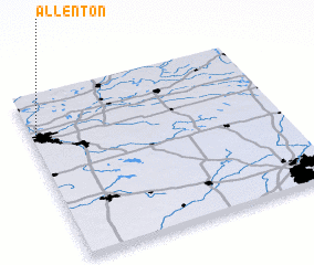 3d view of Allenton