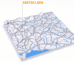 3d view of Santa Clara