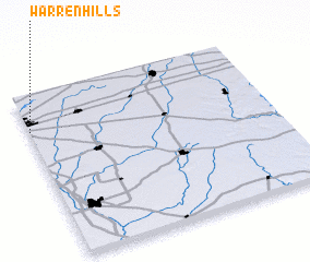 3d view of Warren Hills