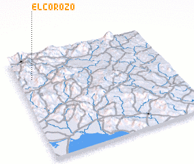 3d view of El Corozo