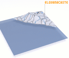 3d view of El Guanacaste