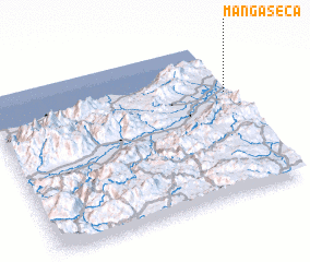 3d view of Manga Seca