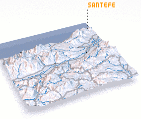 3d view of Sante Fe