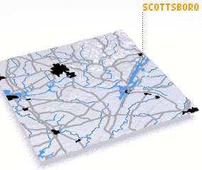 3d view of Scottsboro