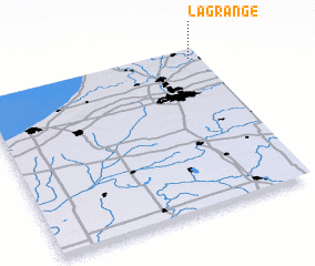 3d view of La Grange