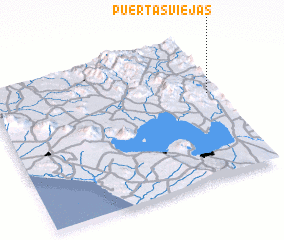 3d view of Puertas Viejas